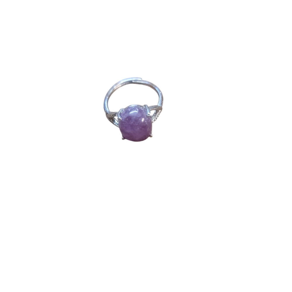 Rainbow Flourite Ring